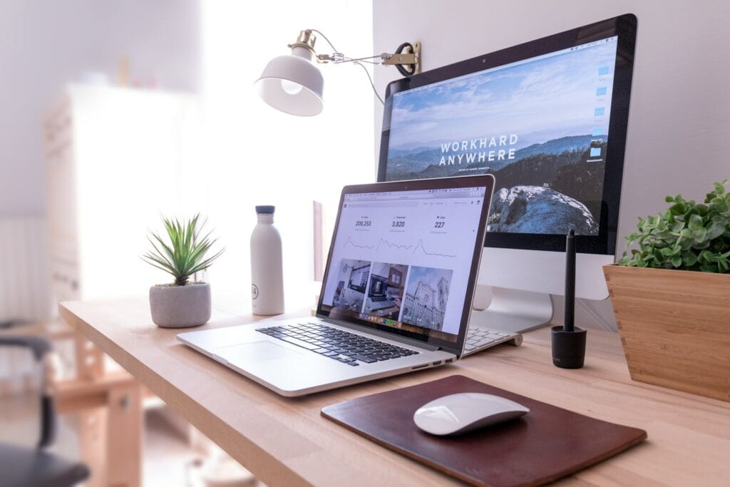 Professional website redesign showcasing a clean, modern layout